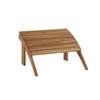 Linon Home Dcor Linon Adirondack Woodstock Ottoman, Teak Stain