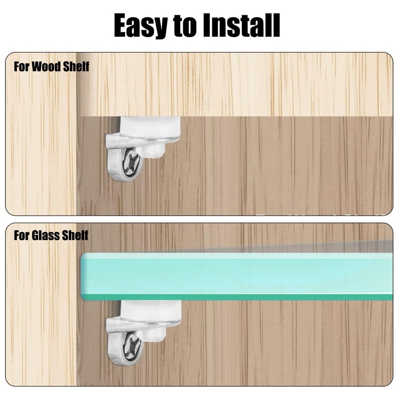 Shelf Support Peg with Suction Cup 5mm Shelf Pegs for