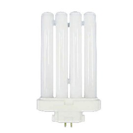 Panasonic Twin Fluorescent Lightbulb 18 Type, Natural Color, 4-Piece Flat Bridge FML18EXN