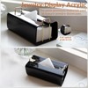 Acrylic Tissue Box Holder Rectangle​ with Curved Design - Decorative