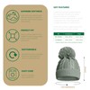Soft Touch Newborn Essentials Sustainable Knitted Baby Bobble Hat, Baby