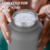 Navigate 32 oz Stainless Steel Insulated Water Bottle,Double Walled Leak