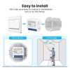 Atelierate Tuya Smart WiFi Light Switch 4 Way Control Mini