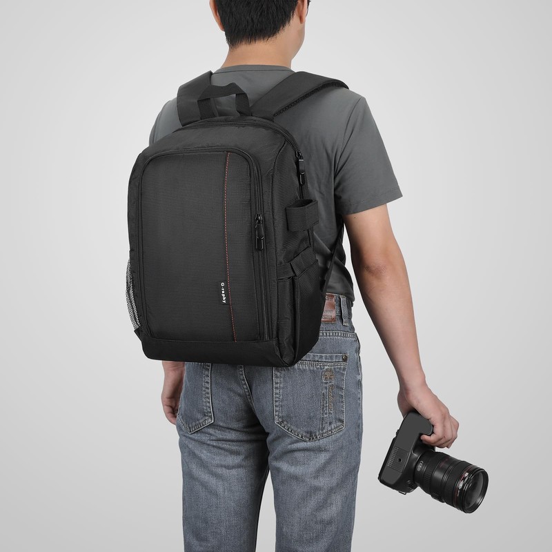 G-raphy Camera Backpack for Photographer Camera Bags with Laptop Compartment/Tripod