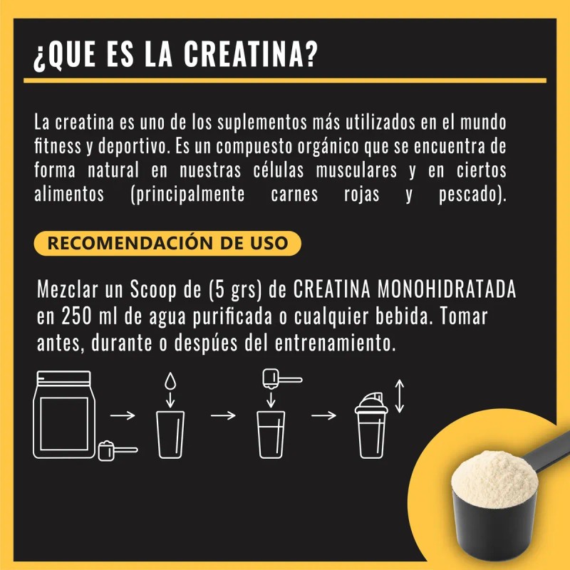 Empower Creatina Monohidratada 100 Pura 450g Servicios Sabor Alta Pureza