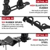 Upgraded Double ATV / UTV Gun Rack, Hunting Tool Holder