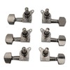 Small Square Fully Enclosed Locking Tuners 3L 3R Metal String
