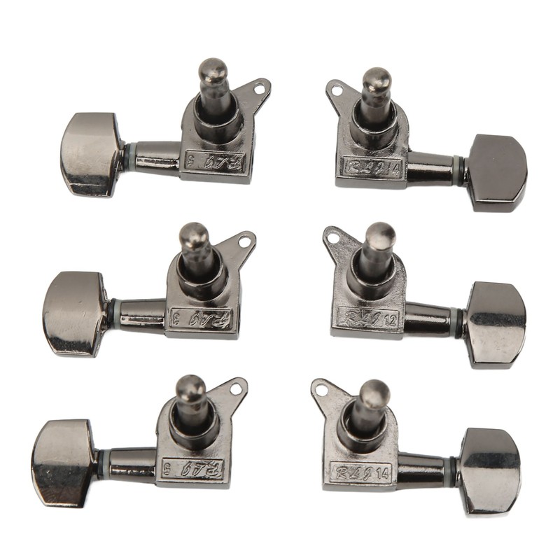 Small Square Fully Enclosed Locking Tuners 3L 3R Metal String