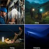 Spriak EDC Flat Flashlight Rechargeable, 1200 Lumens USB-C Pocket Flashlight