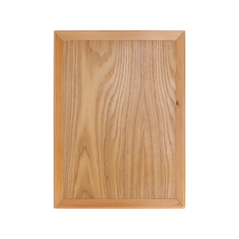 Rectangle Wood Tray Multifunctional Serving Tray for Fruit Food Pizza
