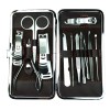 Vematic Set Manicure Pedicure 12 Piezas Acero Inoxidable Con Estuche