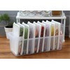 INNOVATION LIVING Kitchen Refrigerator Organizer, Fridge and Freezer Storage Trays