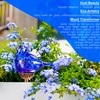 Solar Bird Garden Stake Lights - Hand Blown Glass Decorative
