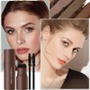 Natural Brown Eyebrow Stamp & Root Touch-Up Powder - Waterproof