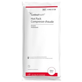 Cardinal Health™ Instant Hot Pack, Small, 4.5 x 9IN, Case of 24