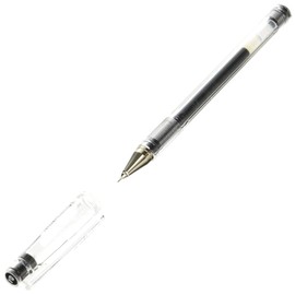Pilot Gel Ballpoint Pen, Hi-Tec-C 04, Fine, Black (LH-20C4-B)