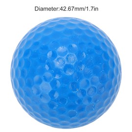 equlup Golf Floating Ball, 2 Layers Floating Golf Ball Not Submerged Float Water Stable Golf Ball Golf Practice Floater Ball for Outdoor Sports (Dark Blue)