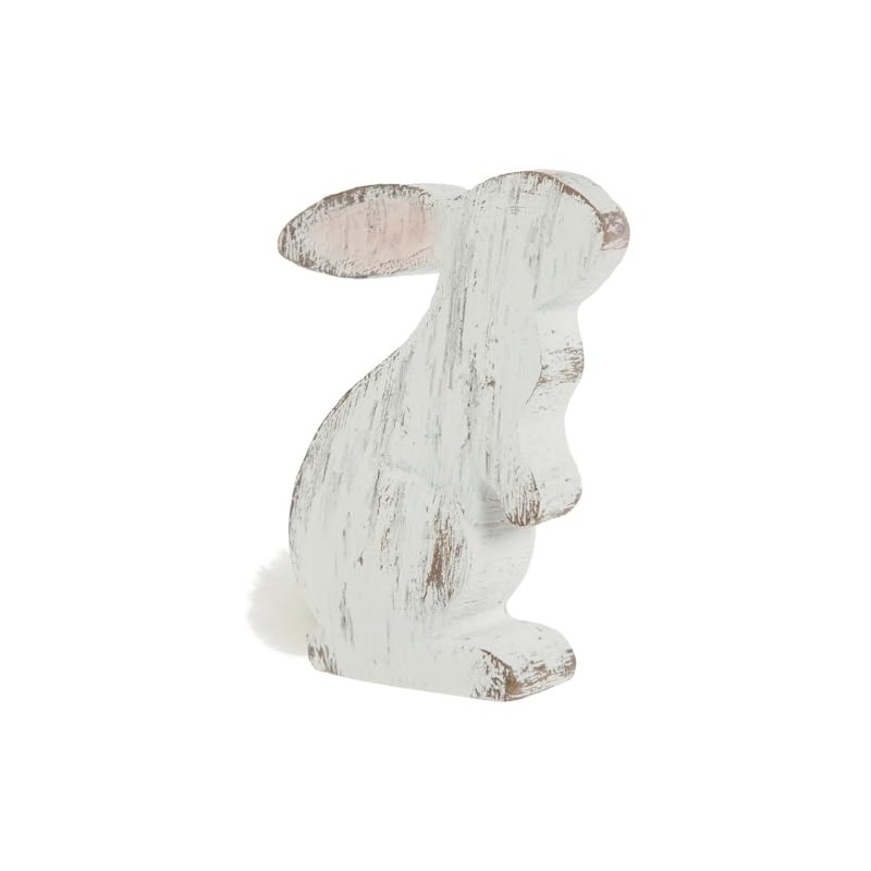 Hobby Lobby Standing Whitewash Bunny, Easter, Spring