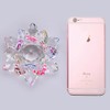 BSTKEY Colorful Crystal Lotus Flower Ornaments 130mm