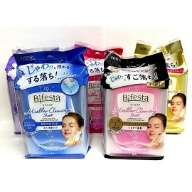Mandom Bifesta Makeup Cleansing Sheets 40 sheets / 46 sheets - Pick Your Types!! - Brightup 46 Sheets
