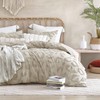 Peri Home 100% Cotton 3-Piece Comforter and Sham Set, Linen