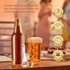 Pack of 30 Bottle Openers, Bottle Openers, Stainless Steel, Flat