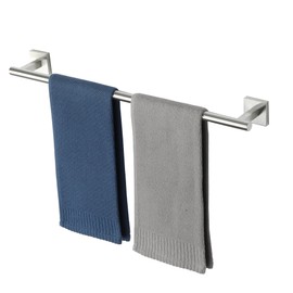 Mooche Bathroom Towel Rail SUS304 Stainless Steel Towel Rail Wall Mounted 24 inch Bathroom Towel Holder Bathroom Accessory Kitchen Accessory Brushed