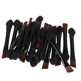 20pcs Makeup Tool Set Angled Eyebrow Brush Double Sided Eyeshadow Sponge Brush for Natural Brows and Shadow Application
