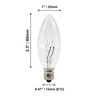 Creative Hobbies® Replacement Light Bulbs for Electric Candle Lamps, Window