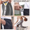 AUSTYLCO Men's Tear Away Basketball Pants Fully Open on Both