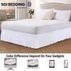 SGI bedding 16 Inch Drop Bed Skirt Queen Size Elegant