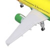Aircraft Model Detachable Alighting Carriage Decoration Yellow Alloy Plane Model