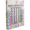 Tiger Tribe Magic Highlighters - 6 Colouring Pens