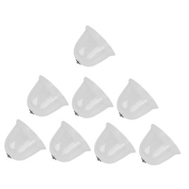 Totority 8pcs Reusable Succulent Plant Covers Moisture Retaining Humidity Domes for Stuffy Planting