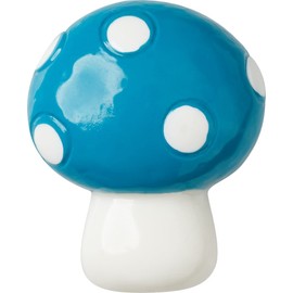 Crocs Nature Shoe Charms | Jibbitz, Blue Mushroom, One Size