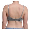 Anemone Women's Seamless V-Neck Padded Bralette with Adjustable Straps (One
