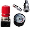 1/4" Air Compressor Pressure Regulator 140PSI Control Valve with Gauge