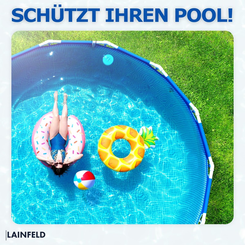 LAINFELD 2 x pool hose holder, 38-47 mm, pool hose