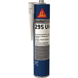 Sikaflex-295 UV Resistant Marine Adhesive Sealant, 10.1 fl. oz Cartridge, White
