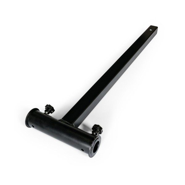 Camco Durable Hitch Mount Umbrella Holder- Sturdily Supports Large Patio