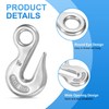 sourcing map Eye Grab Hook, 5/16" 316 Stainless Steel Chain