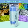 QUNSE Mini Children's Pocket Microscope for Children 60 x 120