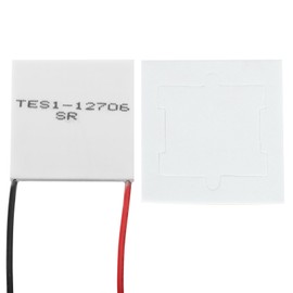 QUARKZMAN TES1-12706 Semiconductor Cooling Tablets 15.8V 6A 52W Heatsink Thermoelectric Cooler Cooling Plate Module 30 x 30 mm