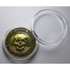 The Commemorative Coin Company MEMENTO MORI/VIVERE Antique Gold REMINDER COIN
