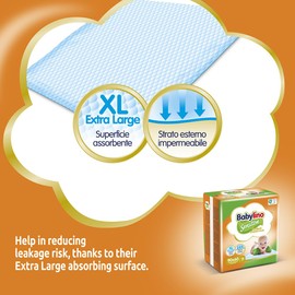 Babylino Sensitive 90 x 60 cm Extra Absorbent Pack of 14