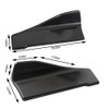 2PCS Rear Bumper Lip Splitter 35cm Scratch Resistant Bumper Lip