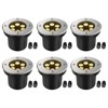 JESLED Outdoor Landscape Lights, 6W LED In Ground Well Lights,
