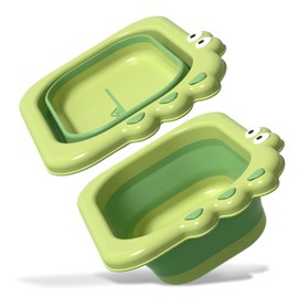 Children Wash Bowls,2.5L Thicken Tubs Bathing Basin for Babies | Cartoon Multi-Purpose Washbasin Wash Basin, Bath Basin Tubs for Babies