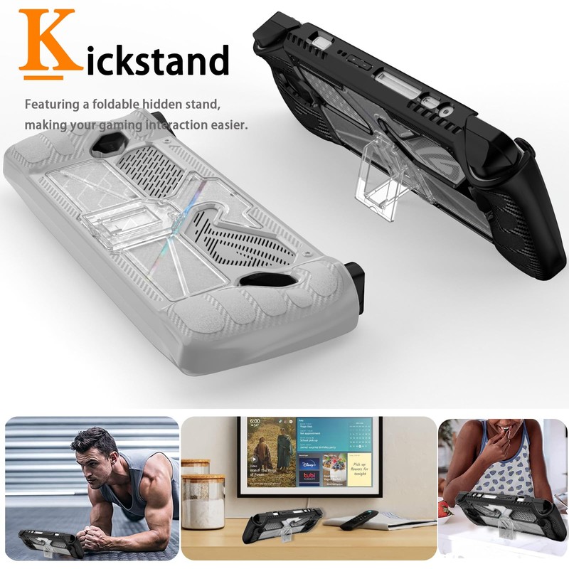 Miimall Compatible with ROG Ally Case|PC+TPU Anti-Drop Anti-Scratch Protective Case