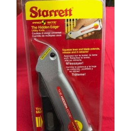 Starrett S011 Hidden Edge Utility Knife, Retractable Blade IN STOCK